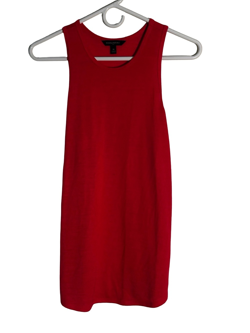 Banana Republic Bold Red Crewneck Tank